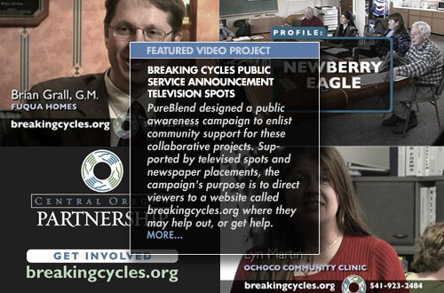 FEATURED VIDEO PROJECT: Central Oregon Partnership Public Service Announcement TV Spots